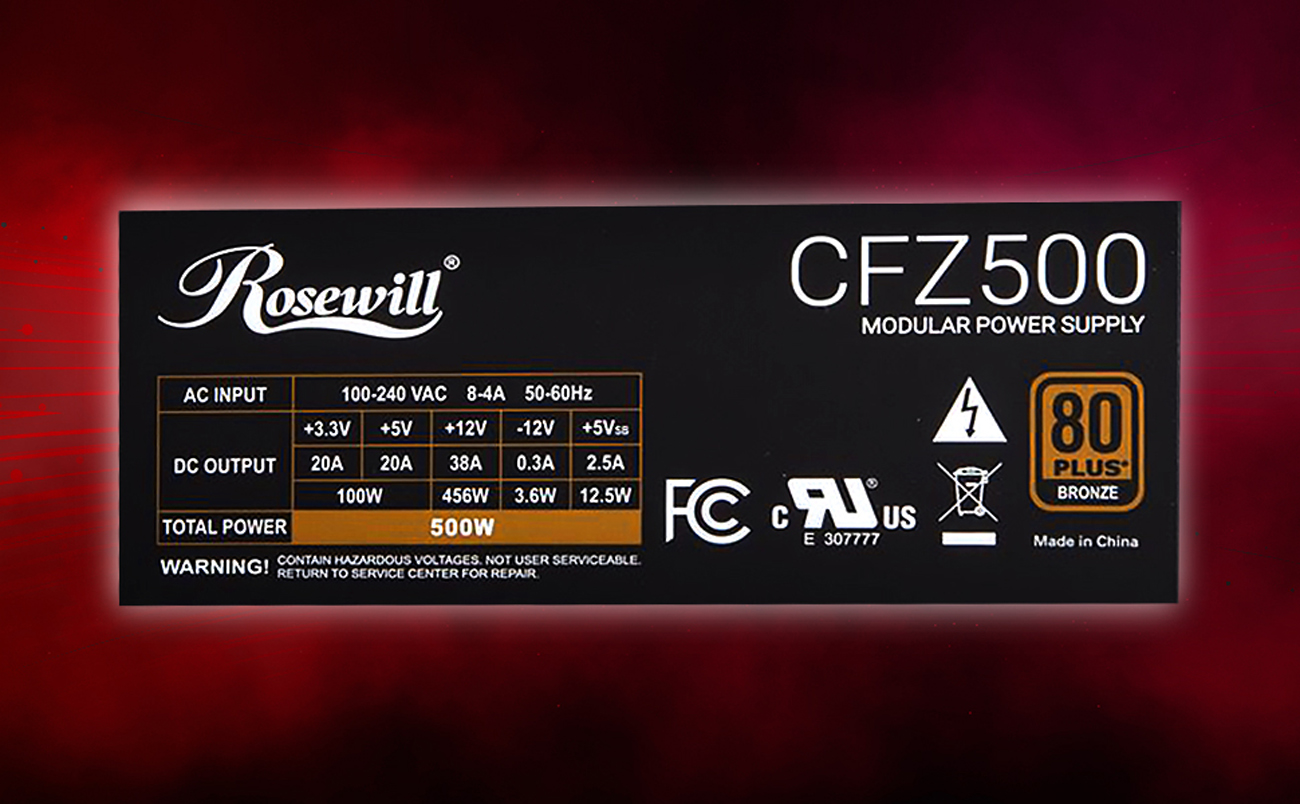 Rosewill Power Supply